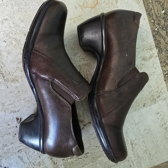 Clarks Women's Dark Brown Partridge Loafers Pull On 80443 Size-7M - Picture 3 of 11